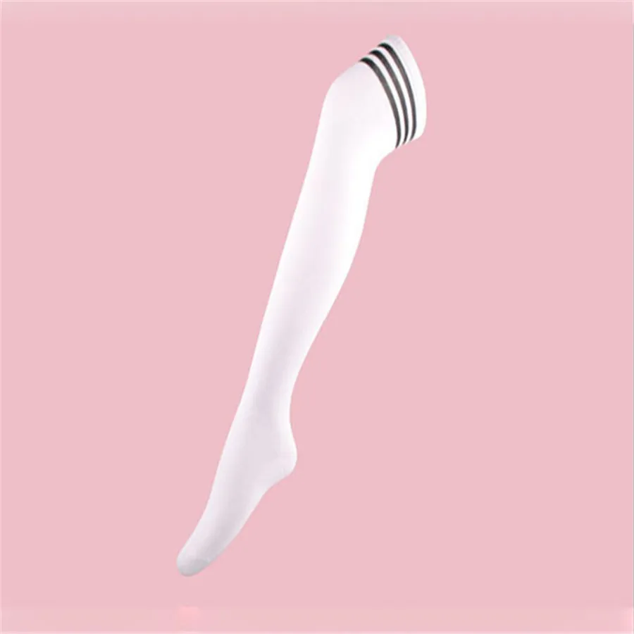 Сезон весна-лето; модные Гольфы выше колена для девочек и женщин; студенческие носки; Соблазнительные длинные гольфы; Прямая поставка; F3