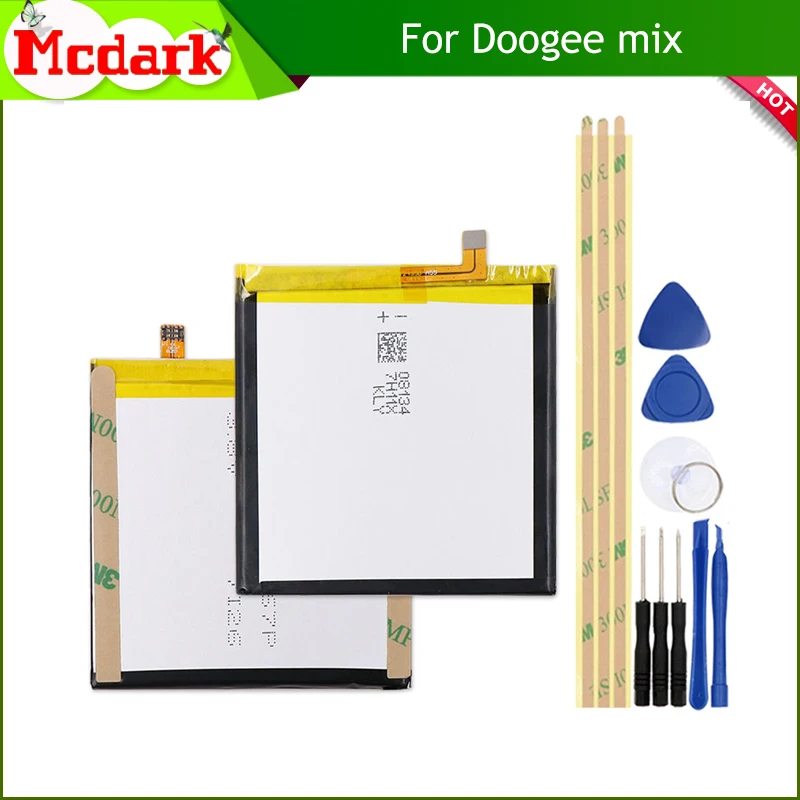 Запасная батарея Mcdark Для Doogee mix большая емкость 3380 мАч запасная для смартфона +