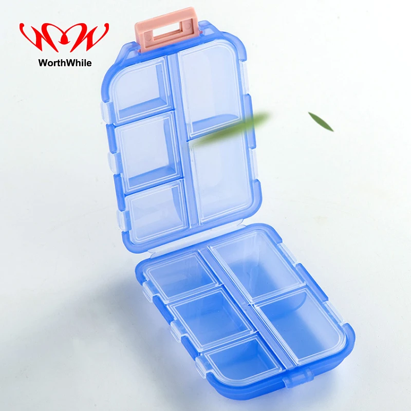 WorthWhile 7 Days First Aid Kits Pill Box WaterProof Medical Drug Cases