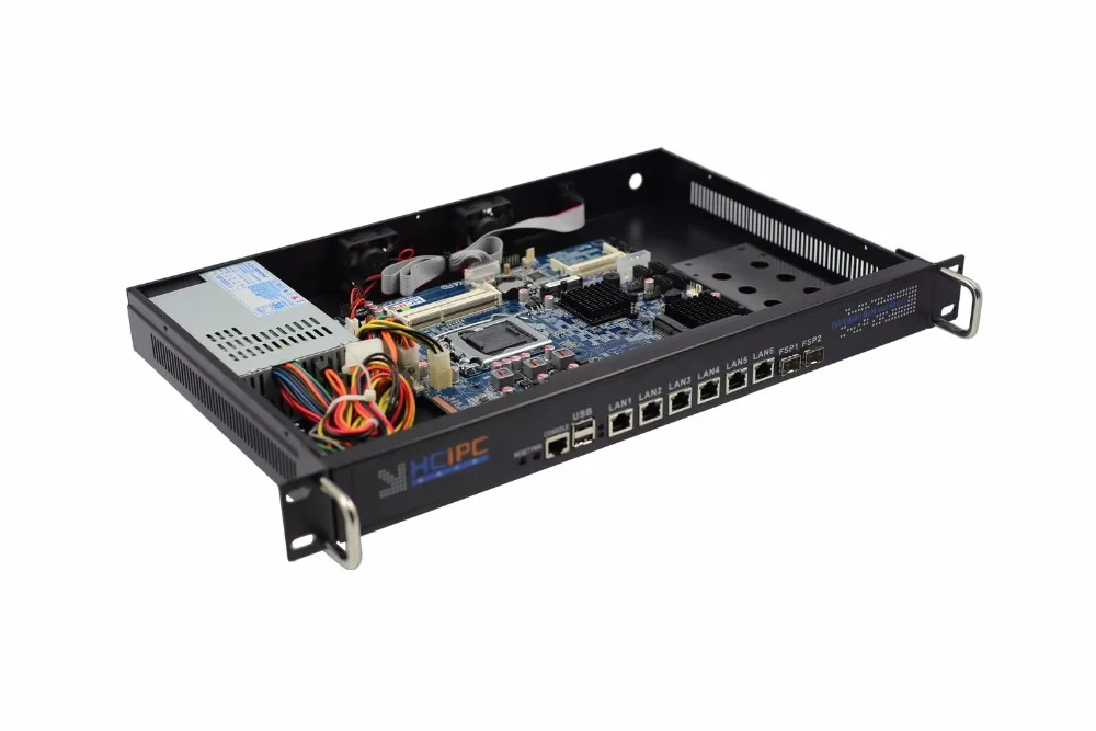 Hcipc m507-2 lan-hcz87sfp-6l z87+ 82574l 6Lan+ 2 intel82599 10000 м Волокно LAN+ by pass 6Lan брандмауэр Материнская плата, ITX материнская плата