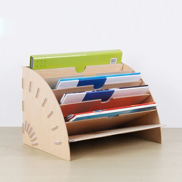 New Creative Wooden Diy Multifunction Office Desk Doent Trays New Creative Wooden Diy Multifunction Office Desk Doent Trays School Teachers Multi Sector Doentation