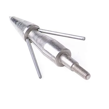 

OOTDTY Durable Archery Bow Fishing Broadheads Hunting Arrow Head 2 Blades Practical arrows