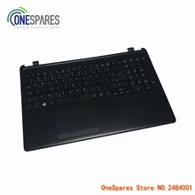 Ноутбук ЖК-панель подставка для рук для ACER Aspire E1 E1-522 сенсорная панель с клавиатурой черный SGM604YU080