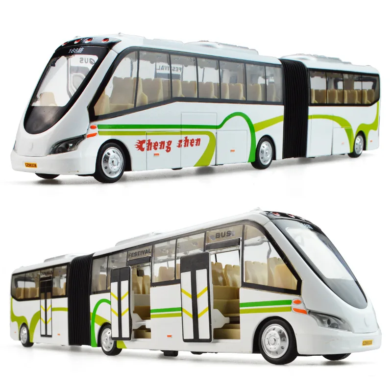 Alloy bus model 143 alloy high simulation children's educational toys
