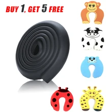 2 м детский защита для стола защита кромок письменного стола лент домашняя Подушка Защитная полоска защита детей Безопасность СВЕТОДИОДНЫЕ панели полосы утепленные бампер