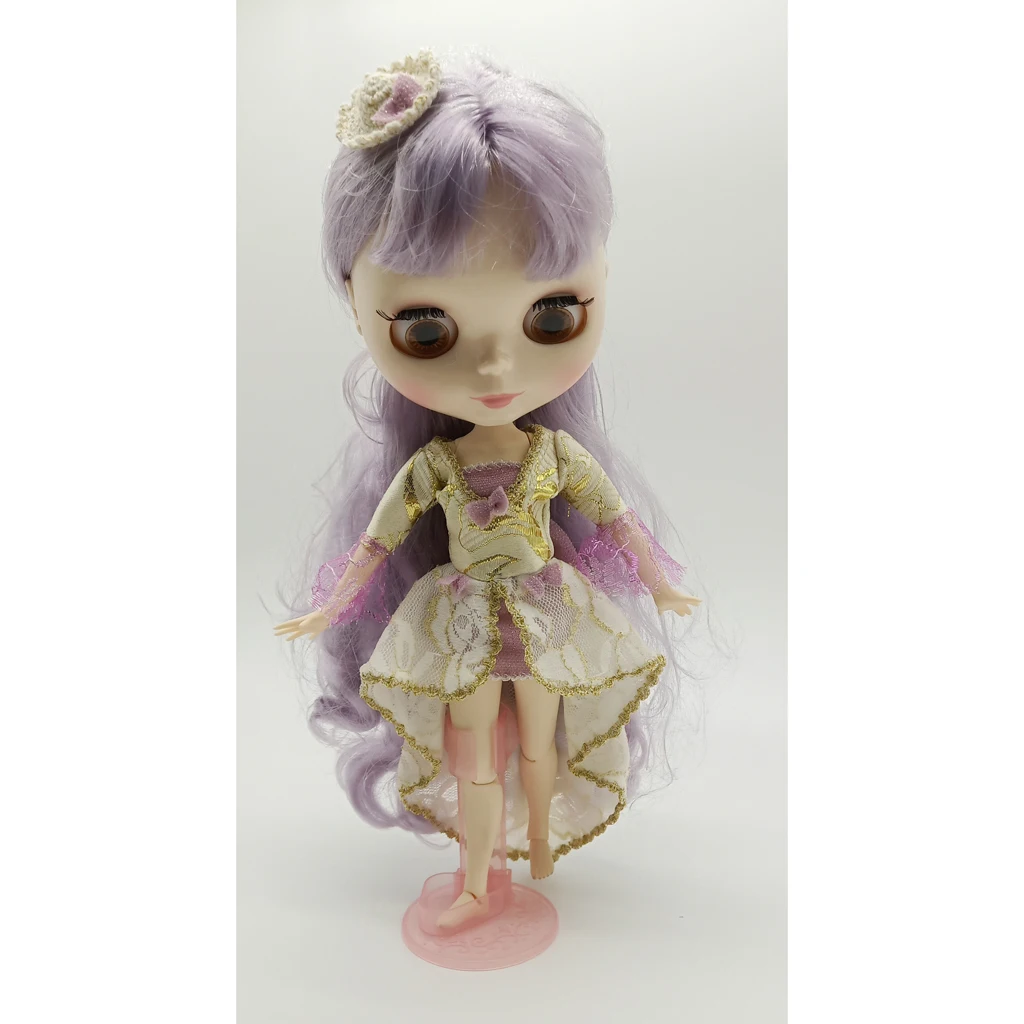 Официальное Платье на шнуровке ручной работы косплей наряд для кукол Blythe Licca 1/6
