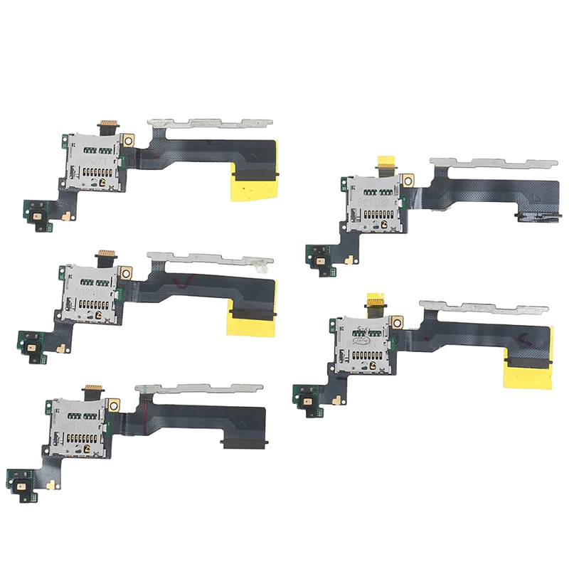Power On OFF Volume Button Flex Cable With SD Card Reader For HTC One M9 Replacement Repair Part