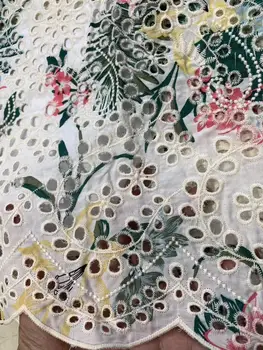 

Latest African Lace Fabric Swiss Voile Lace In Switzerland Dry Cotton Lace Material High Quality Swiss Polish Lace Fabric