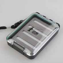 Бренд maxway тонкий щелевые Водонепроницаемый fly box Пластик Рыбалка приманки ложка крюк приманки снасти случае Интимные аксессуары Инструменты чехол с ремешком