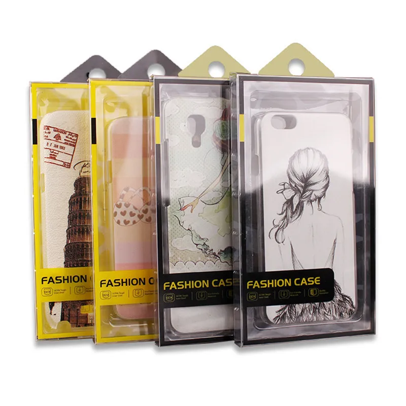 

500pcs/lot Blister PVC Plastic Clear Retail Packaging Package Box for iPhone X XR 8 7 7 Plus Clear Mobile Phone Case Cover