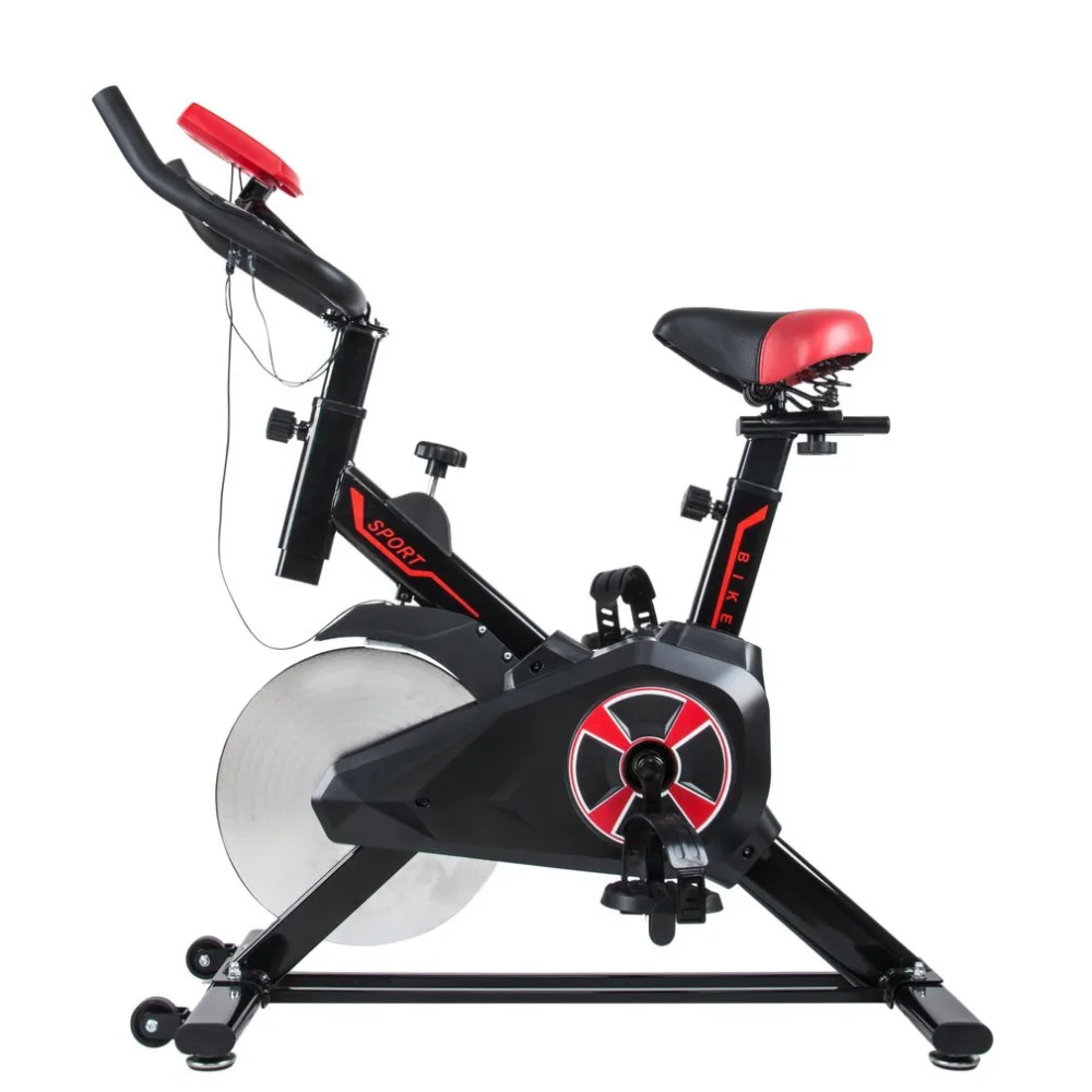 

Home Gym Exercise Bike Bicycle Calorie Fitness Training Low Noise Slimming Cycling Trainer Machine Sport Body-Building Equipment