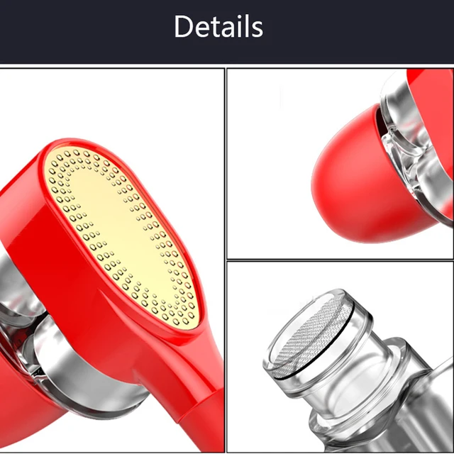 3.5mm In-ear Earphone For Xiaomi iPhone 6 6S Soft Earbuds Super Bass Sound HIFI Earphone With HD Mic For MP3 MP4 Tablet Headset