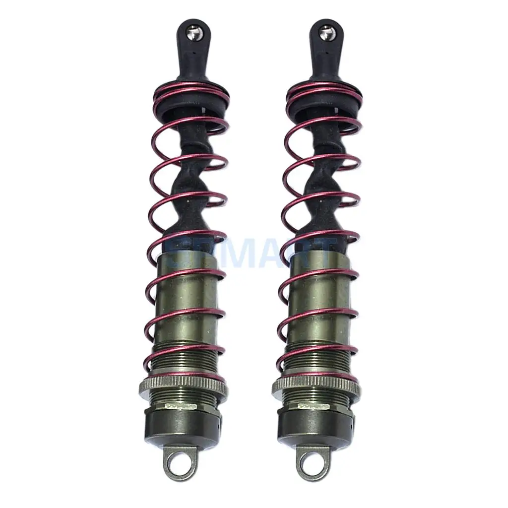 1 Pair 1:8 RC Car Buggy Monster Trunk Truck Rear Shock Absorber for HOBAO ZD Racing JLB HSP EM Racing ZD Racing DHK