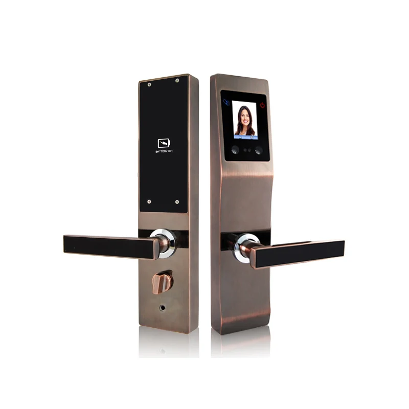 Face an Palm Recognition Door Lock Contactless verification Finger