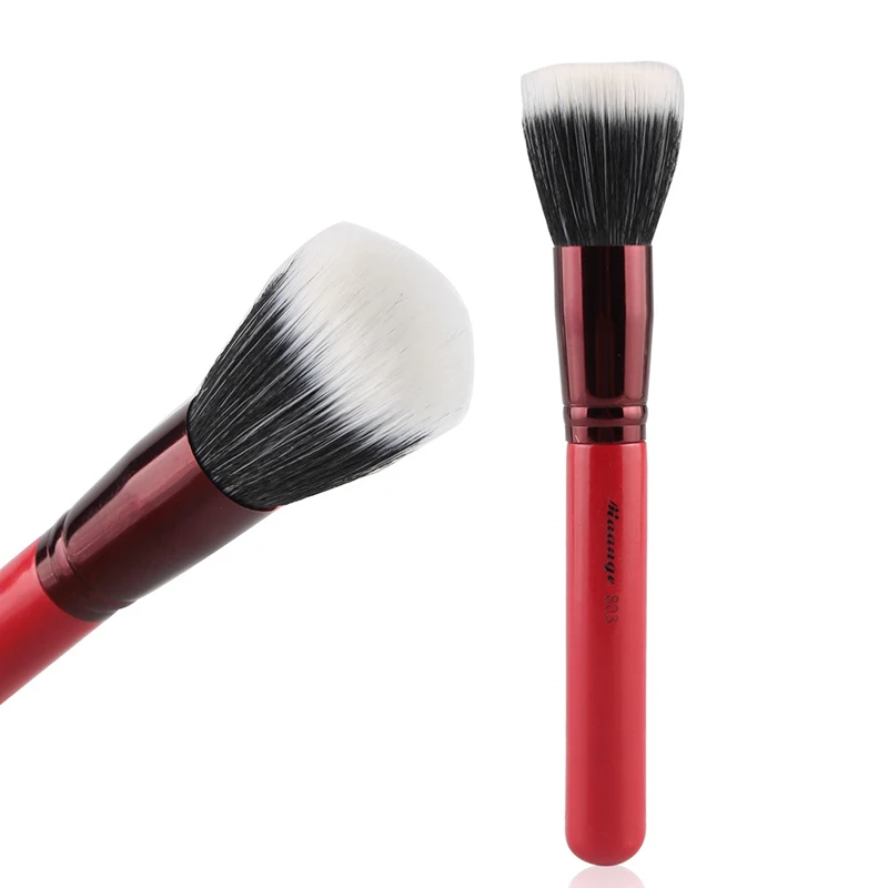 

1PCS Single Soft Makeup Brush Cosmetic Flat Angled For Facial Concealer Foundation Blusher Eye shadow Powder Liquid Cream Brush