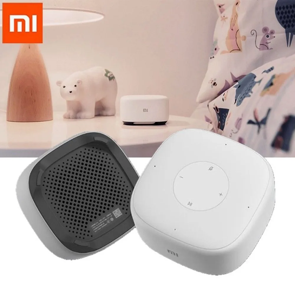 Xiaomi Mini 2,4g Wifi голосовой смарт-динамик Draadloze Draagbare динамик Bluetooth 4,1 Met 4 Microfoon voor контроллер для умного дома