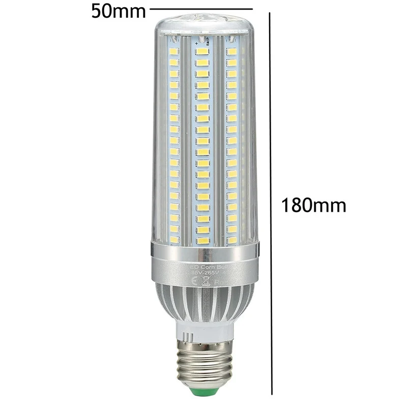 ARILUX E27 25 Вт 35 Вт 45 Вт светодио дный лампочки SMD 5730 охлаждения постоянный ток светодио дный лампы кукурузы Алюминий Вентилятор охлаждения AC220V