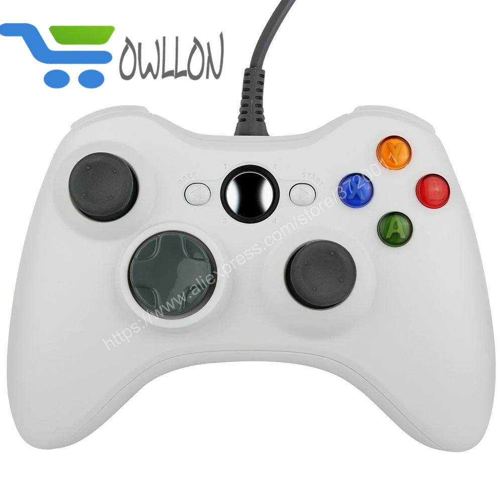 USB проводной джойстик геймпад игровой контроллер для Microsoft Xbox Slim 360 PC Gamer Android Smart TV