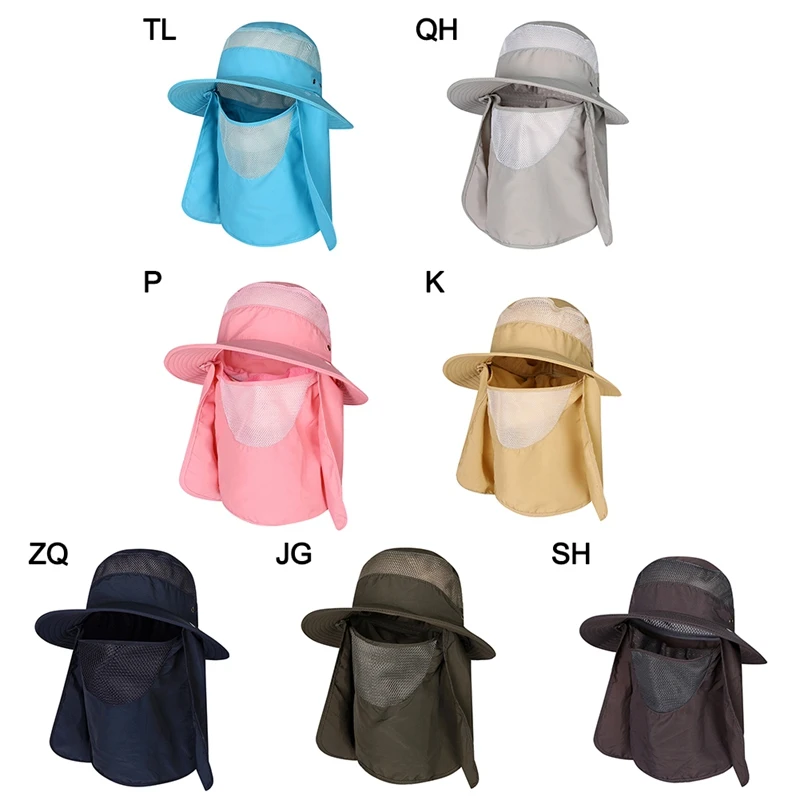 bucket hat with neck protection
