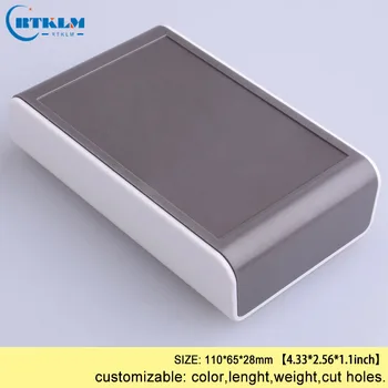 

Plastic electric box abs junction box IP54 Plastic enclosure for electronic project speaker box diy instrument case 110*65*28mm