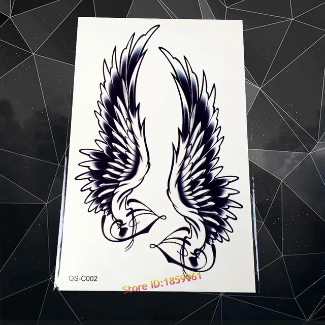 Sexy Men Women Body Makeup Flash Temporary Tattoo Stickers AQS-C002 Angel Wing Water Transfer Fake Tattoo Arm Shoulder Tatoo Sexy Men Women Body Makeup Flash Temporary Tattoo Stickers AQS-C002 Angel Wing Water Transfer Fake Tattoo Arm Shoulder Tatoo