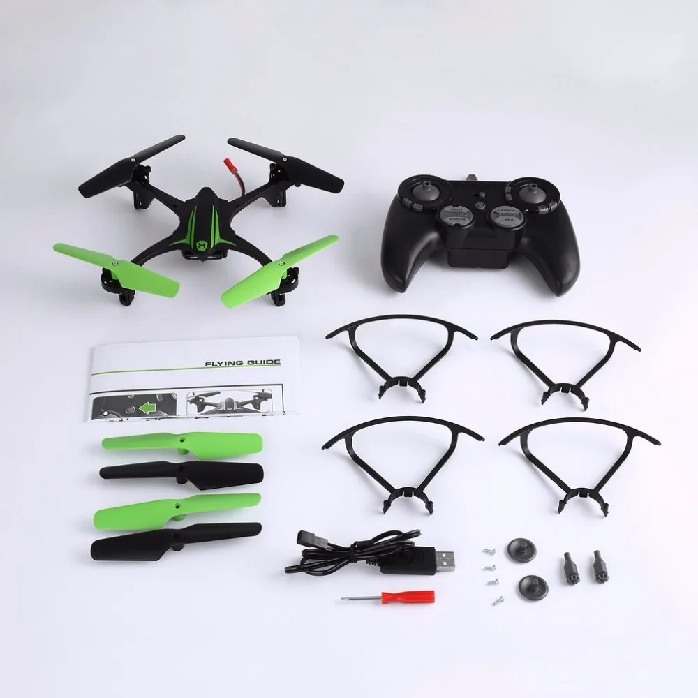 

2.4Ghz 4CH Drone Remote Control Helicopter Battery-powered One-touch Stunt Quadcopter Auto Hover Launch High Speed RC Plane Toy
