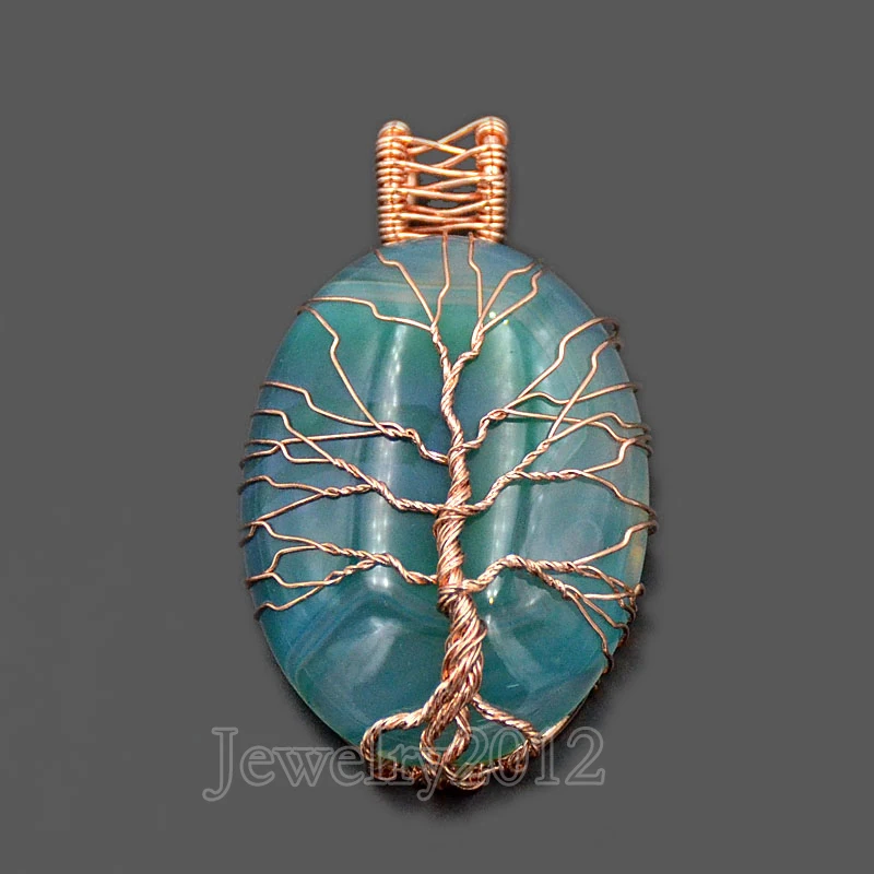 002-1a Blue Striped Agate