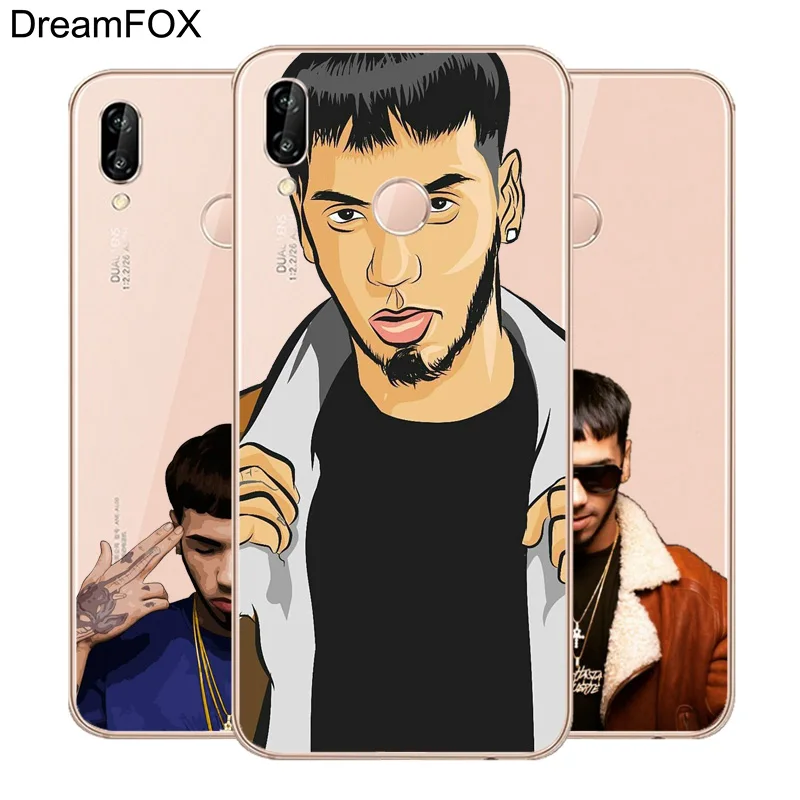 

DREAMFOX M375 Anuel Aa Soft TPU Silicone Case Cover For Huawei Honor 6A 6C 7X 9 10 P20 Lite Pro P Smart 2019