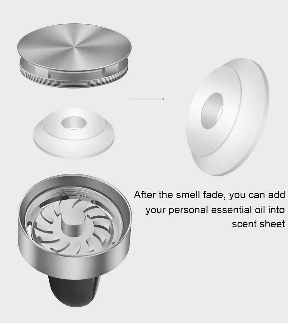 Автомобильный автомобильного воздуховыпускного отверстия арома-диффузор Сплав Автомобили кондиционер вентиляционные отверстия автоматический освежитель воздуха твердых аромат запах Воздухоочистители