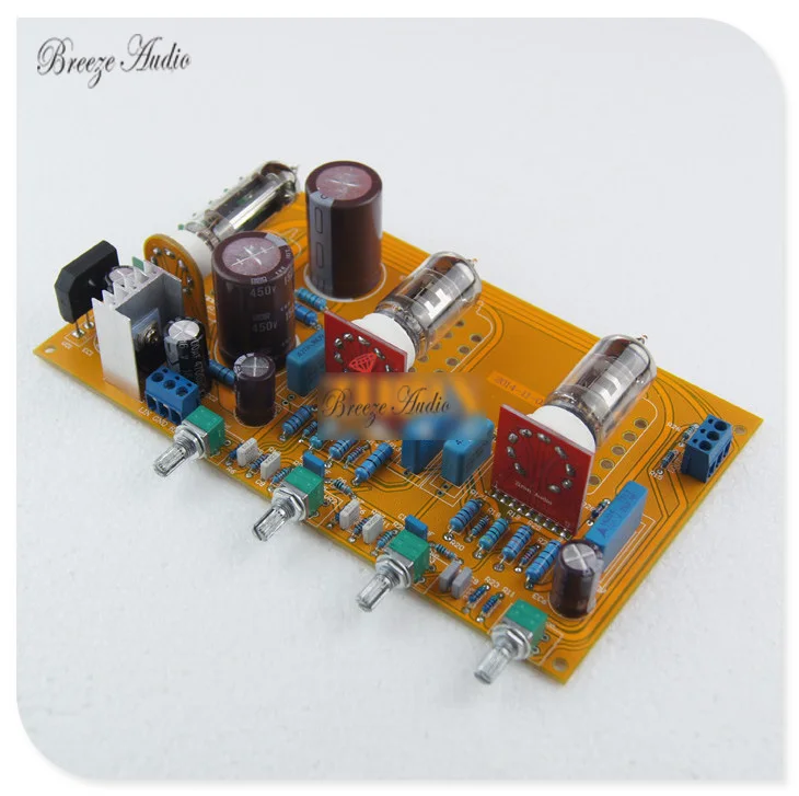 Breeze audio YT0012 Dawning 12AX7 (ECC83) X2 желчеобразный выпрямитель Tone Board | Электроника