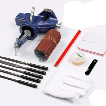 

Knife Tool Metal polishing set table clip polishing wax sandbelt Carbon steel file