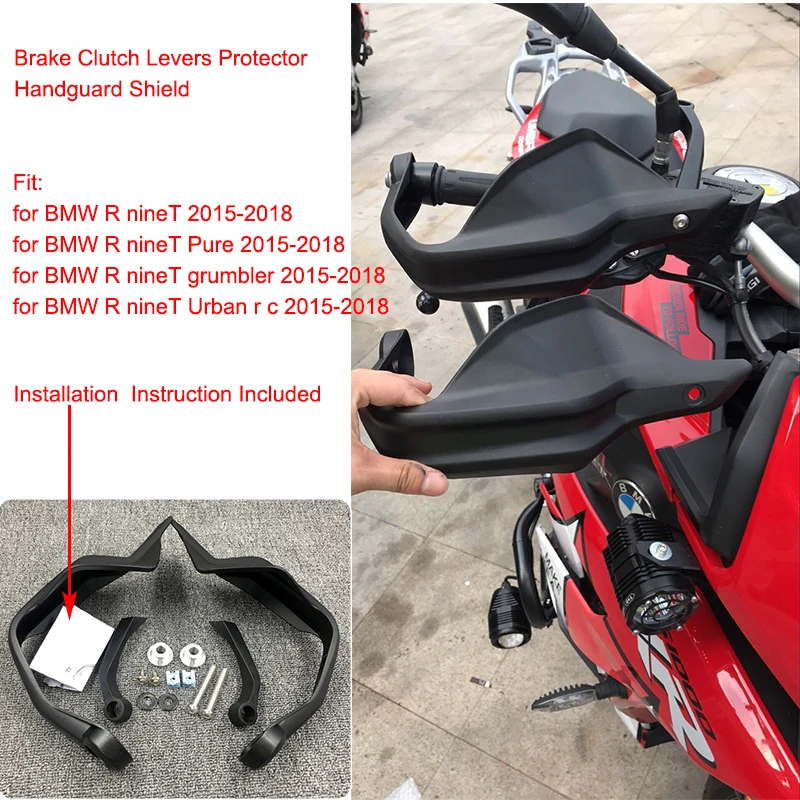 

for BMW R nineT Pure grumbler urban Hand Guards Brake Clutch Lever Protector Handguard Shield for BMW 2015-2018 R nine T pure