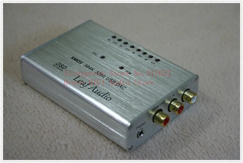 DSD1796 DSD128//PCM384K DAC Headphone USB Sound Card Assembled XMOS U8
