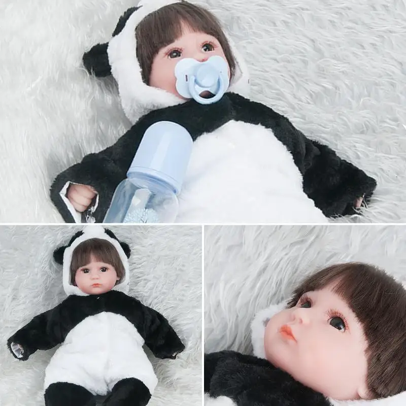 

Lovely Reborn Doll Baby Simulation Doll Children Lifelike Toys Best Gifts Child Bedtime Early Education