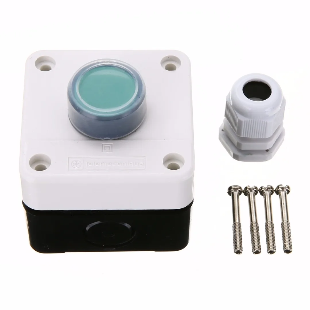 New One Button Control Box Switch ABS Weatherproof Push Button Switch Mayitr Automatic Gate Opener Switches