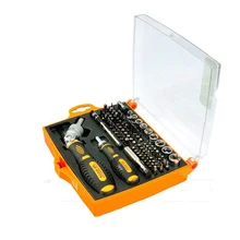 79 в 1 трещотка Профессиональные ручные инструменты шуруповёрт наборы Многофункциональный Ремонт набор инструментов для iPhone для iPad MacBook JM-6108