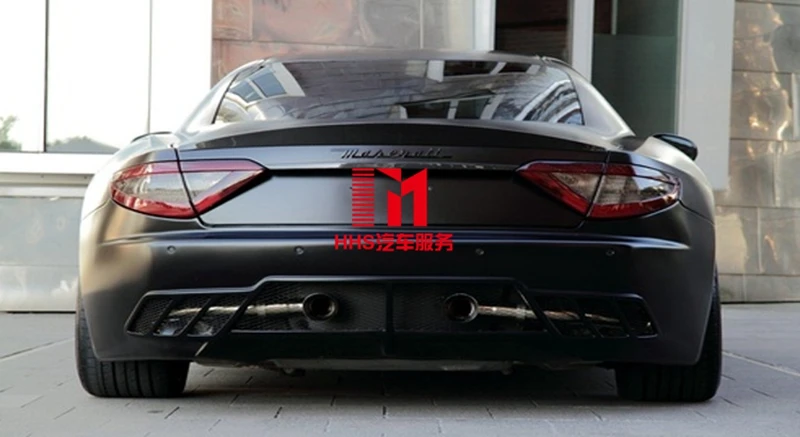 MONTFORD для Maserati granturismo GT 2 двери 2006 2007 2008 2009 2010 2011 ABS пластиковый Неокрашенный задний праймер спойлер, крыло, багажник