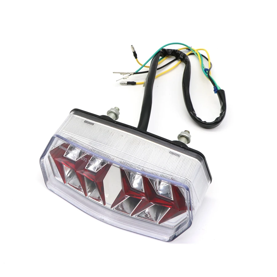

Motorcycle Translucent LED Tail Brake Turn Signal Light For MSX125 CBR650F CTX700/CTX700N 2014-2016