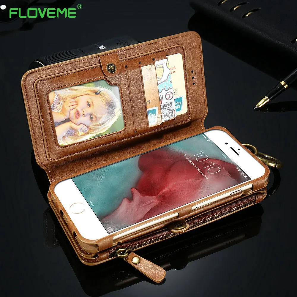 Floveme 2020 COOL BAG кожаный чехол для iPhone 11 X xr 8 7 6 plus 5S SE Ретро Бумажник Обложка защитный