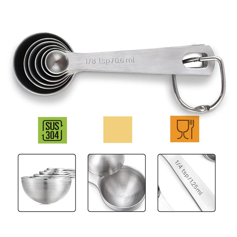 Measuring Spoons Set With Scale