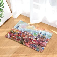CAMMITEVER городской уличный пляжный сцена кухонный Коврик Противоскользящий коврик для ванной комнаты ковер при входе/прихожей дверной коврик шкаф/Балконный коврик