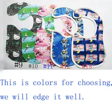 Милые детские нагрудники, водонепроницаемый бандана для девушки, нагрудник, Биб из хлопка для малышей, нагрудник для детей 3-24 месяцев
