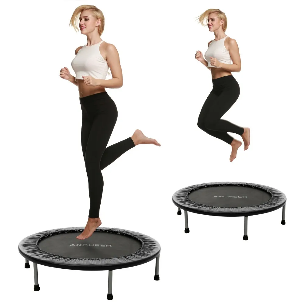 

102cm/40inch Trampoline For Child Folding Trampoline with Safety Pad Trampoline Sports Foldable Treampoline