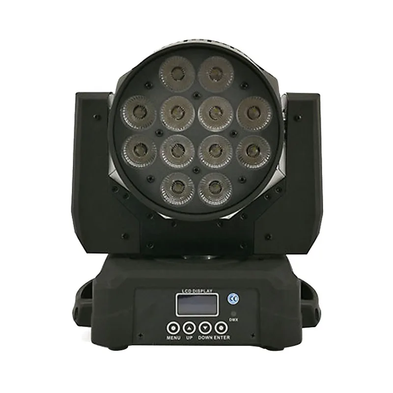 

Led Wash Moving Head Lighting 12x12W RGBW 4 in 1 Disco Light DJ DMX Lamp Professional Stage Equipment For Indoor Club Party Show
