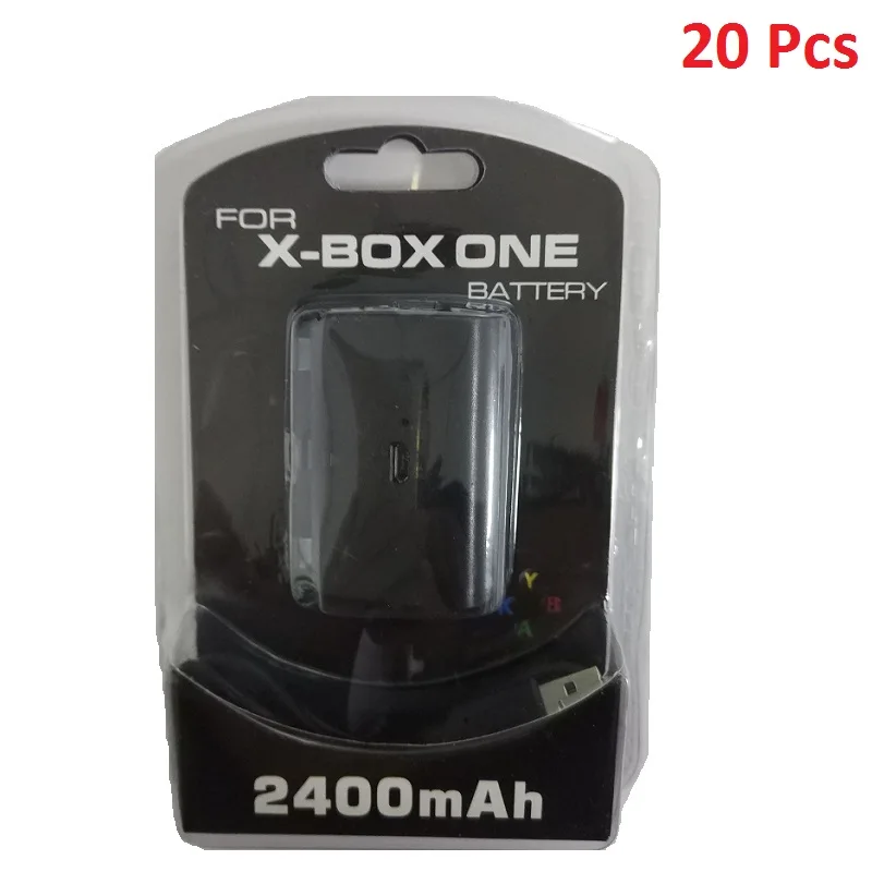 20Pcs for Xbox one Battery+Charge Cable Ni MH Rechargeable Batteries