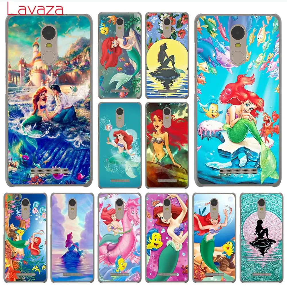 

Lavaza The Little Mermaid Animation Hard Phone Cover Case for Xiaomi Redmi 6A 4A S2 Note 7 5 Plus 4 6 Pro 4X 5A Prime Cases