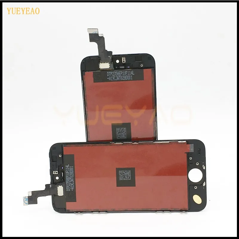 Качество AAA для iPhone 5G 5S 5C SE lcd сенсорный экран дигитайзер сборка черный и белый