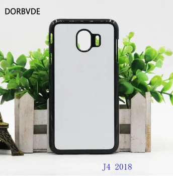 

2D Sublimation Case For J4 2018 J6 2018 J3 2018 J7 2018 Coque Hard Plastic Back Cover With Blank Metal Insert DIY Funda 100pcs