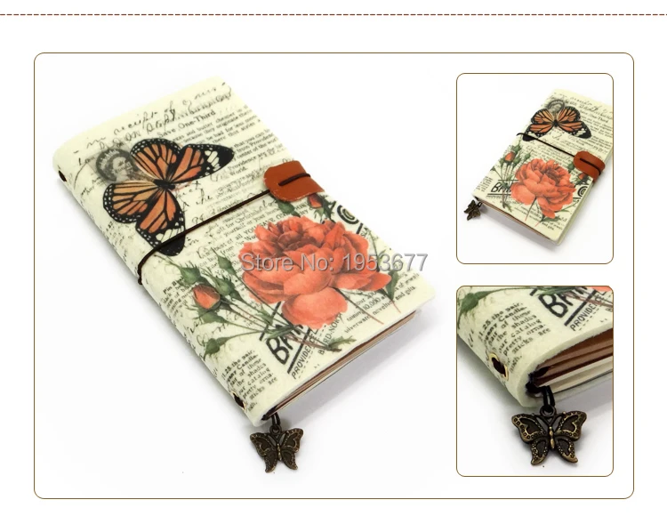 Retro Felt cloth notebook-K.jpg