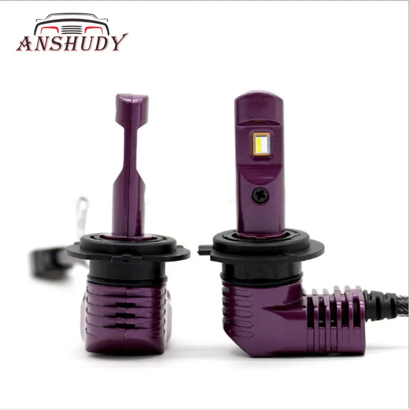 Мини светодиодный лампы H7 H11 Автомобильные фары HB4 HB3 Противотуманные P13W D1/2/3/4S PSX24W